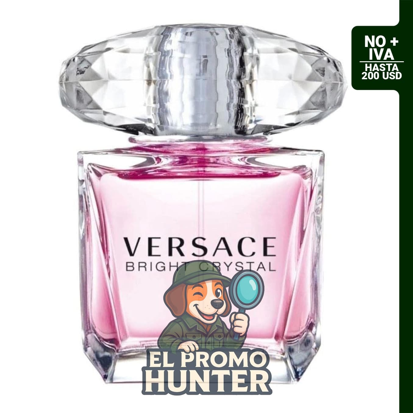Versace Bright Crystal Eau-de-toilette en aerosol para mujer, 50 ml.