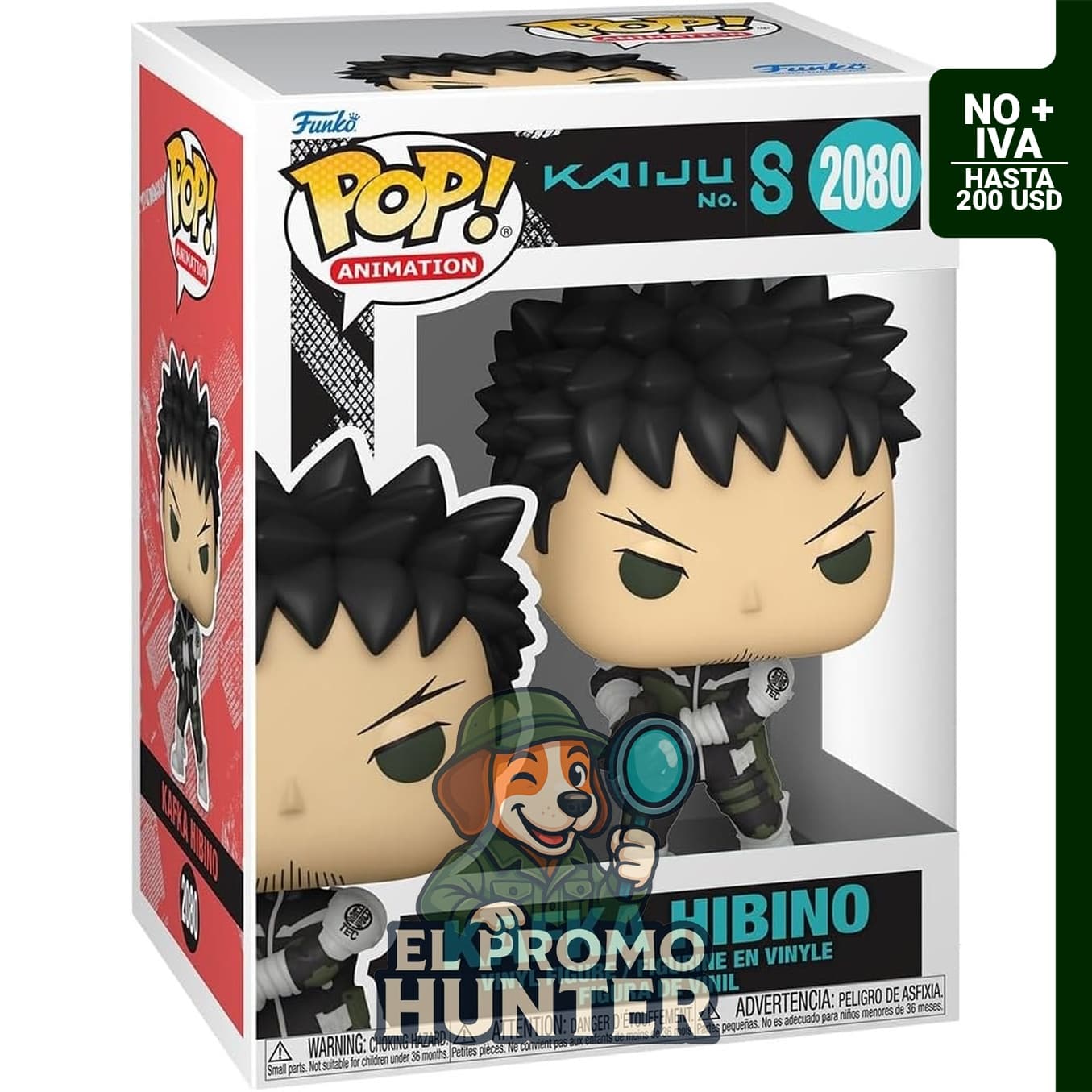 Funko POP! Animación Kaiju No. 8 - Kafka Hibino, figura coleccionable.