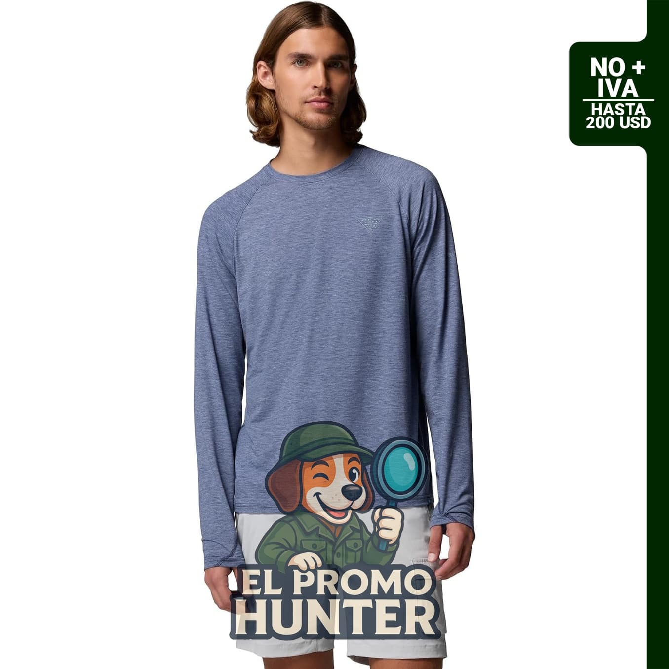 Camisa de manga larga Columbia PFG Uncharted II para hombre.