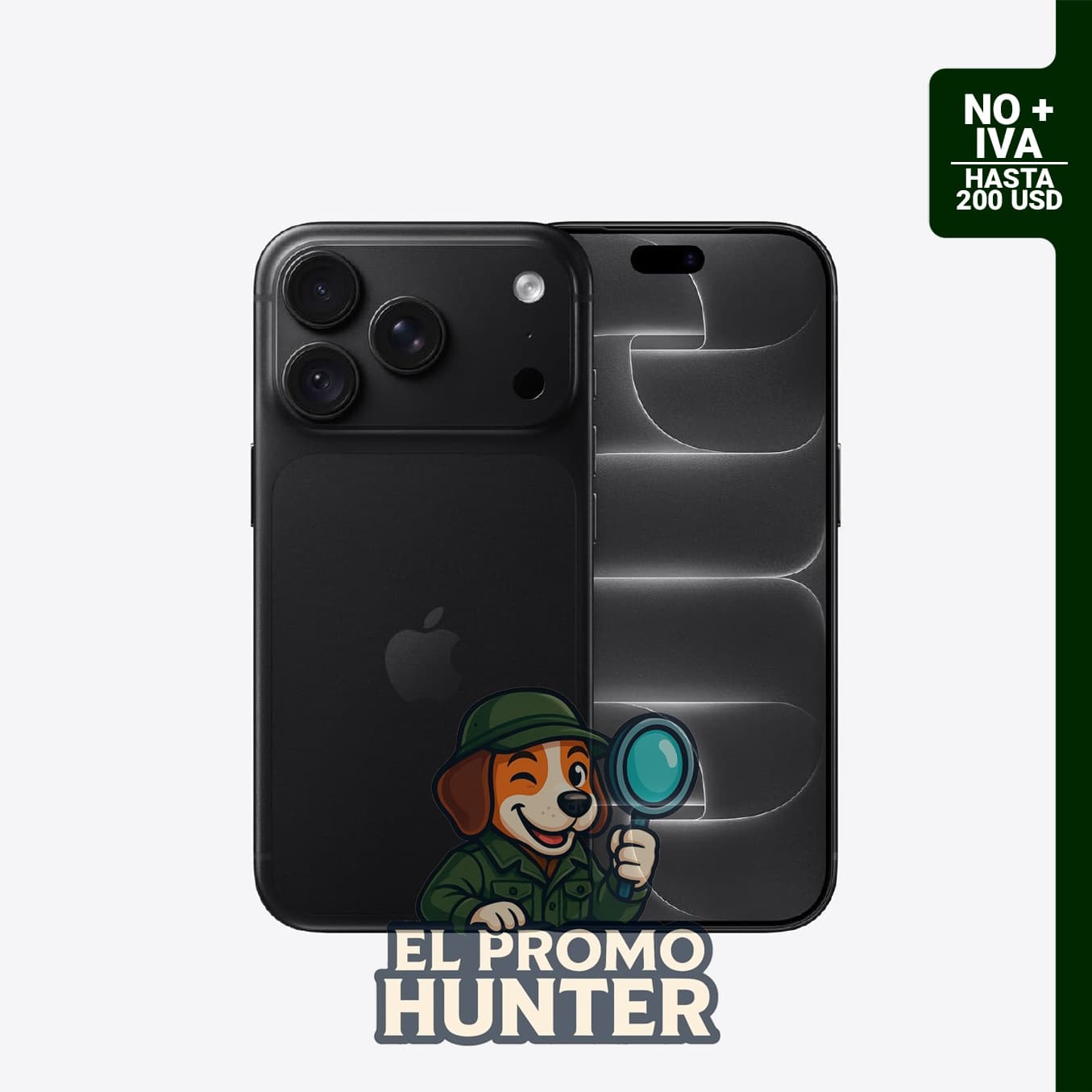 Apple iPhone 18 Pro, 256GB, desbloqueado, color negro.