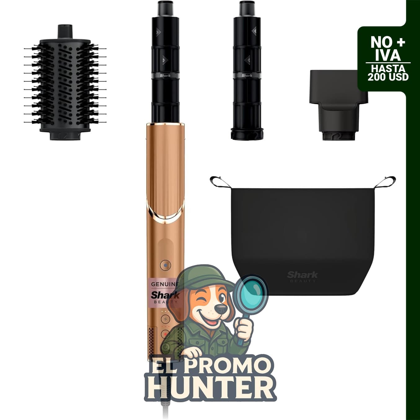 Shark FlexStyle, Air Multi-Styler y sistema de secado con tecnología Coanda.