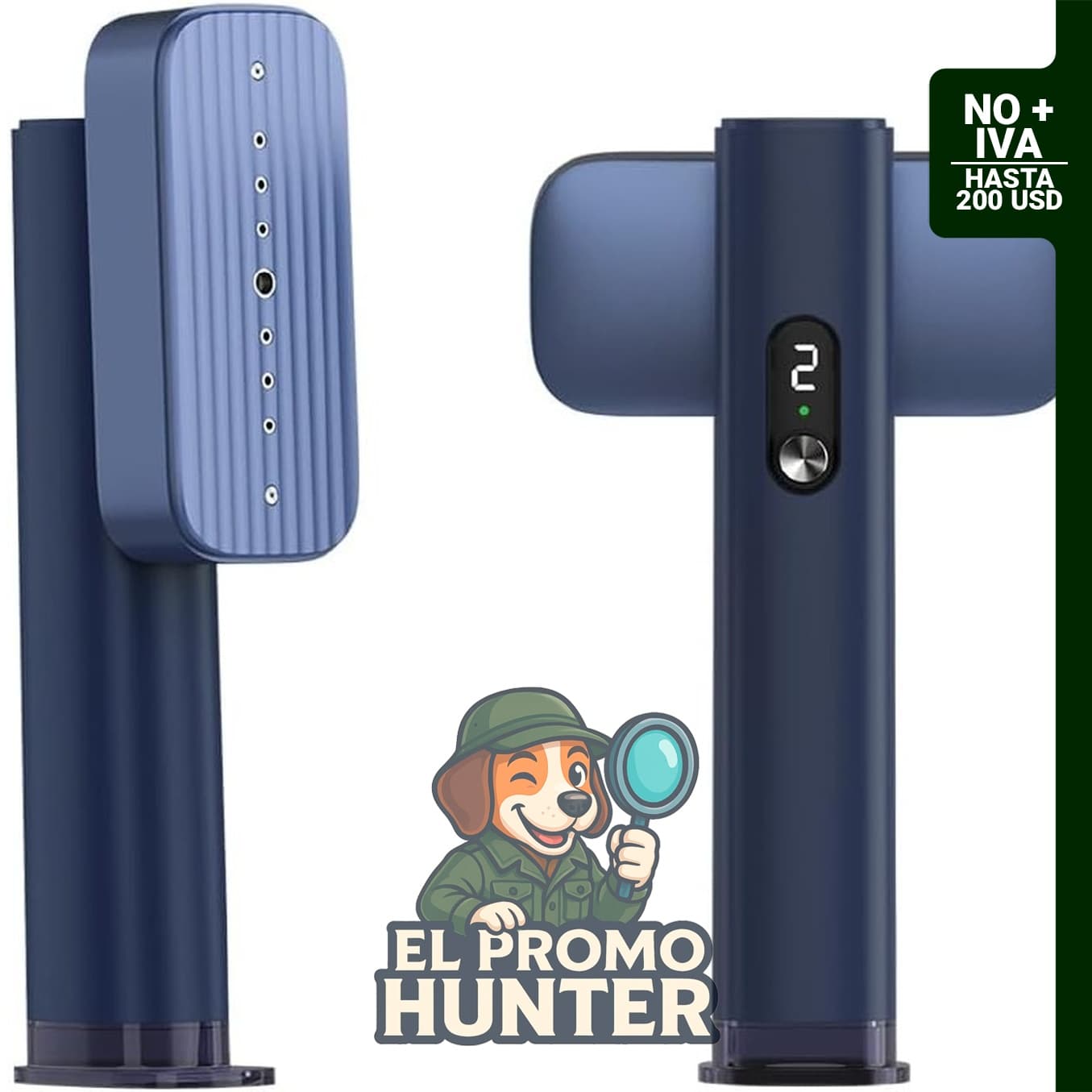 G5 Pro - Vaporizador de mano inteligente para ropa, 1200 W, voltaje global (100-240 V), ligero (1 lb), modos de vapor duales.