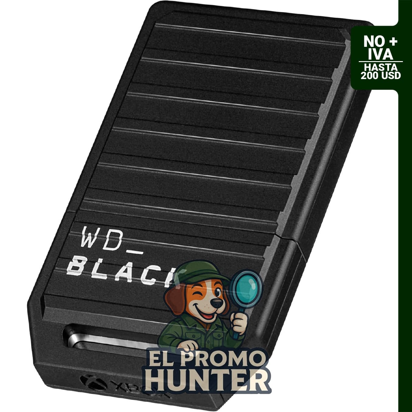 WD_Black Tarjeta de expansión de almacenamiento C50 de 1 TB para Xbox, expansión NVMe SSD.