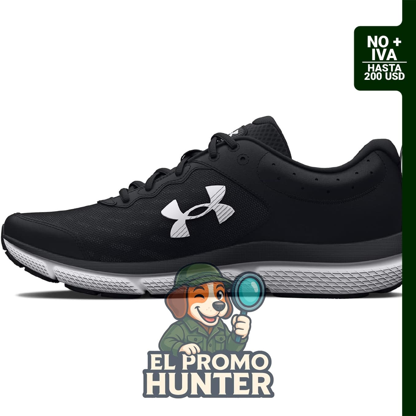 Under Armour Charged Assert 10 - Zapatos para mujer.
