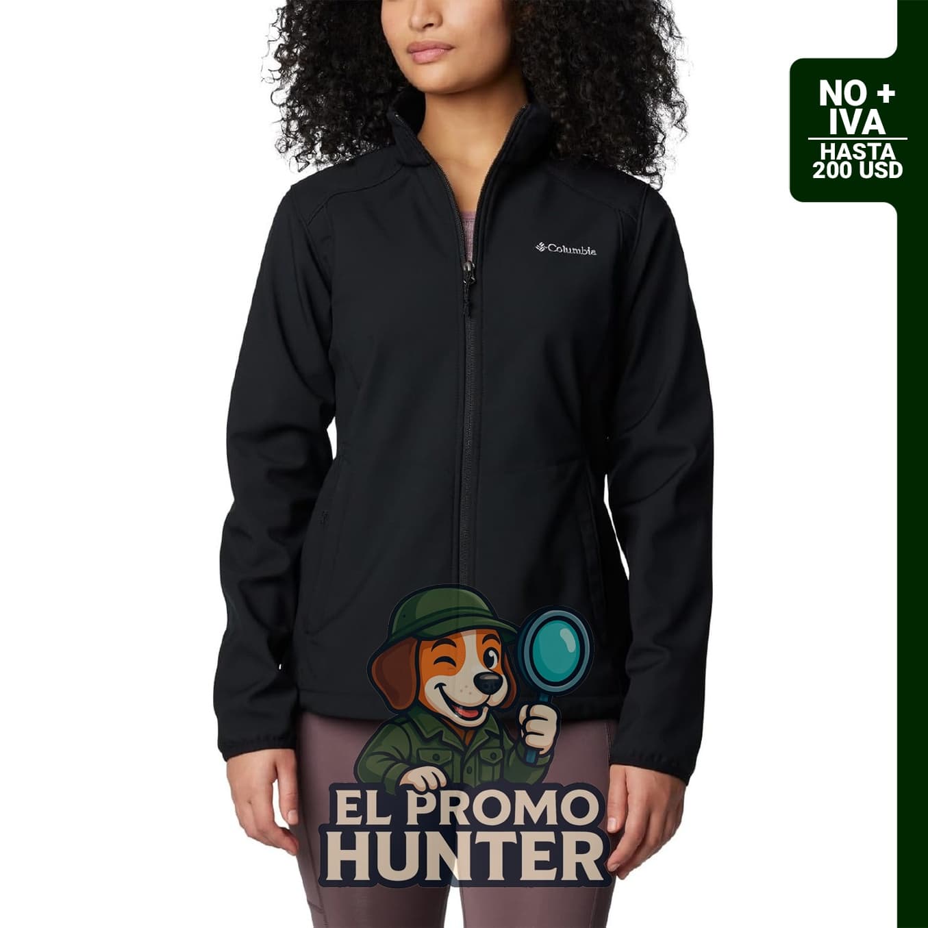 Columbia Chaqueta Softshell Kruser Ridge III para mujer.