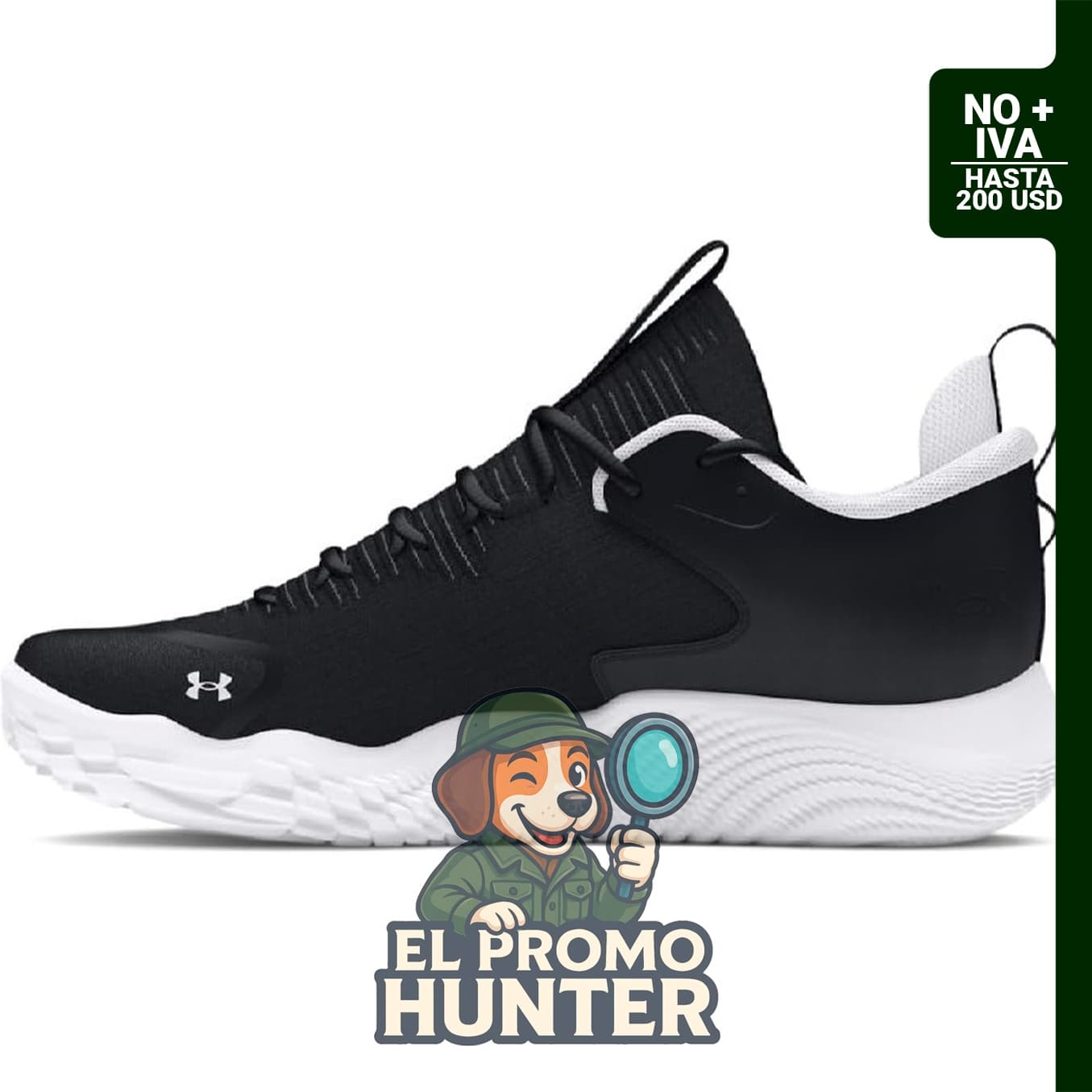 Under Armour Zapatos de voleibol Flow Ace Low para mujer.