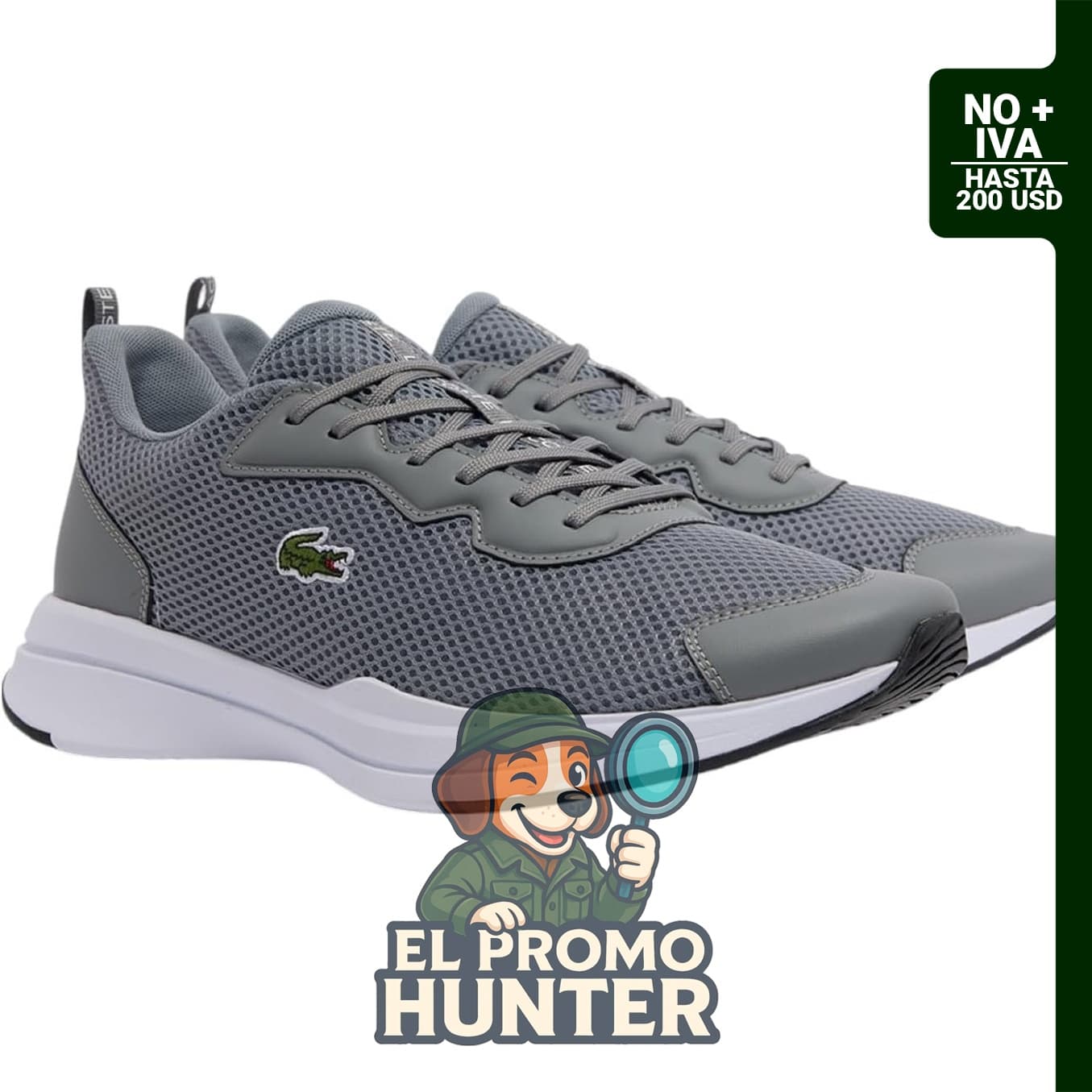 Lacoste Zapatillas Neo Run Base para hombre.
