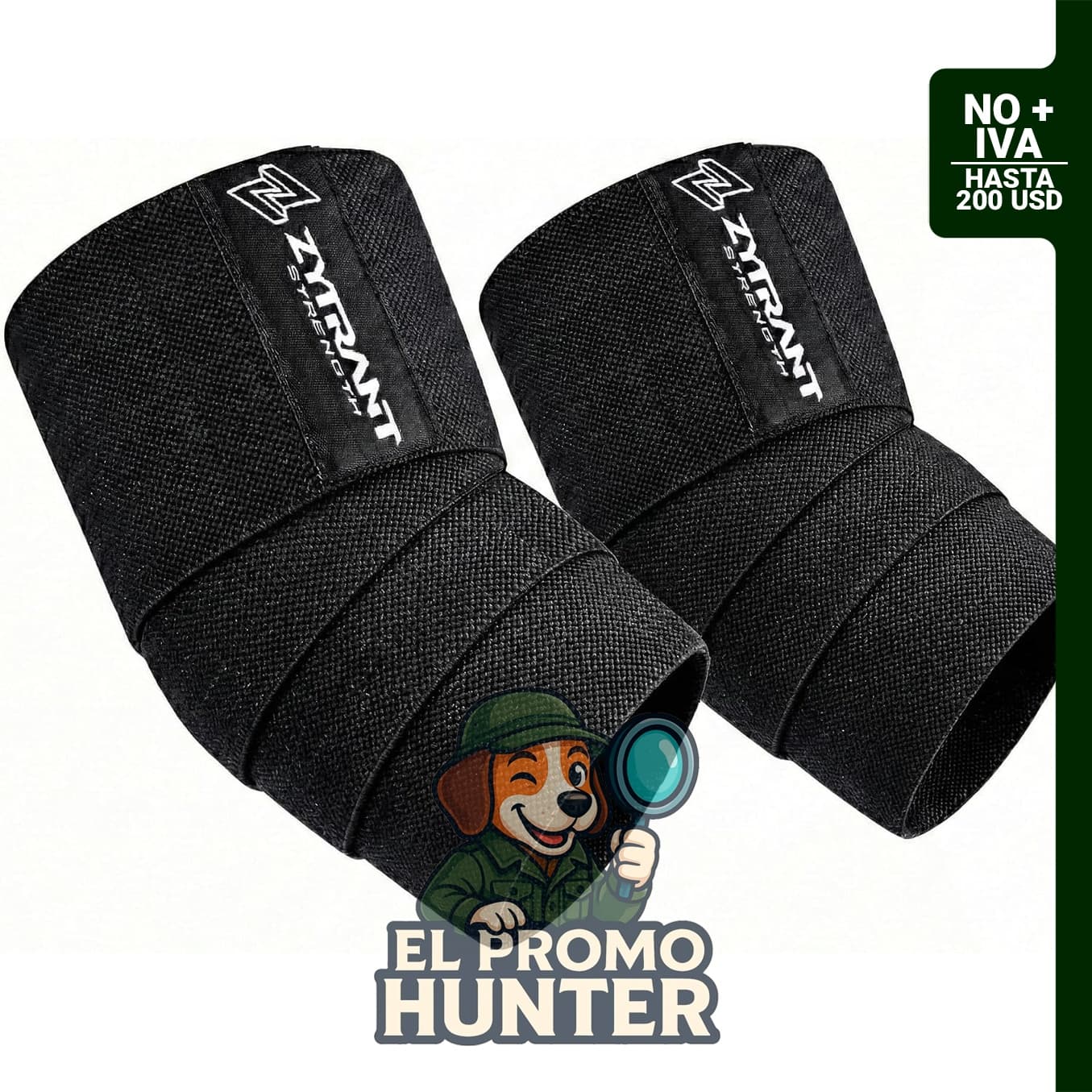Coderas Zytrant para levantamiento de pesas, soporte para entrenamiento de fuerza y cruzado.