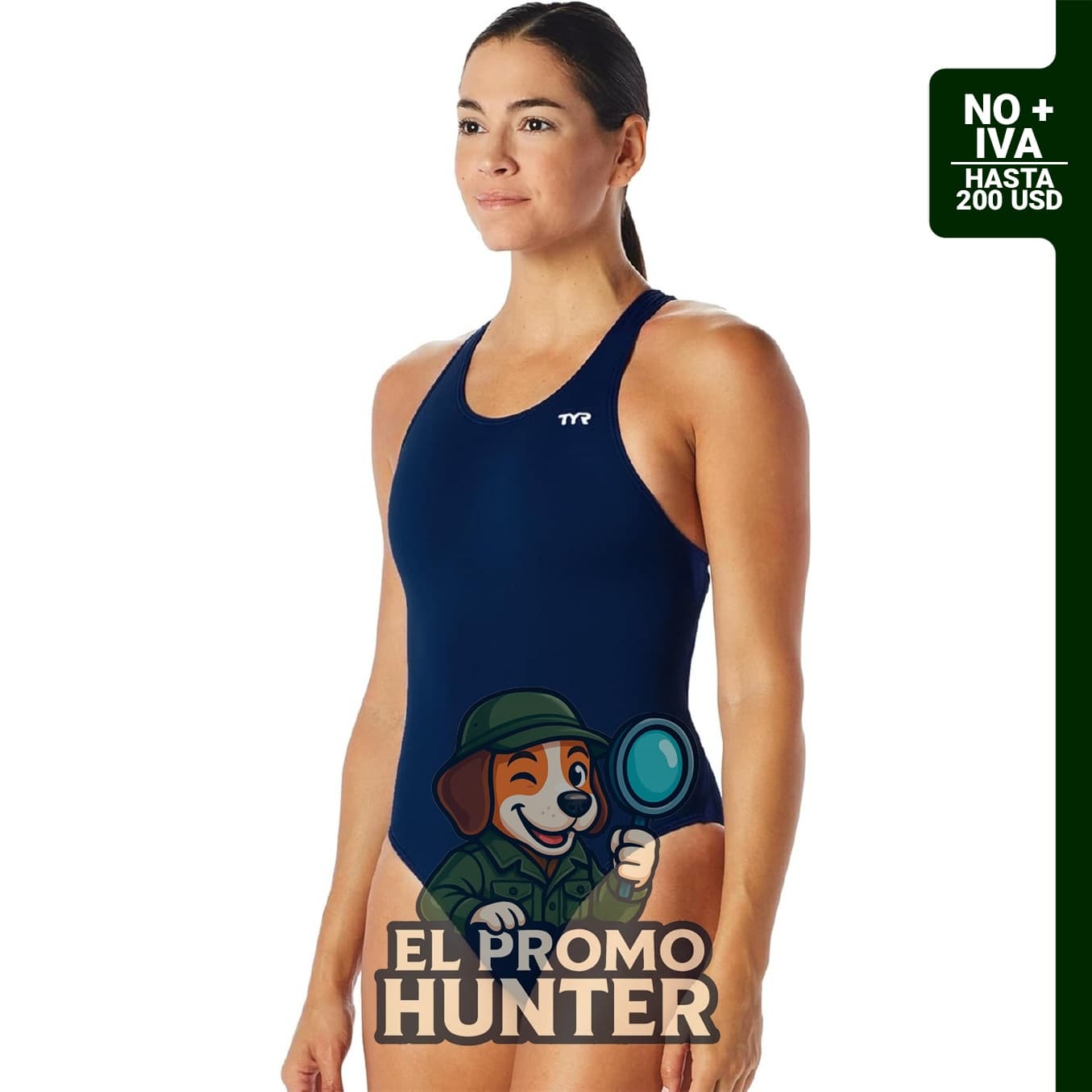 TYR TYReco Maxfit traje de baño de una pieza para mujer, diseñado para entrenamiento y competición, resistente al cloro.