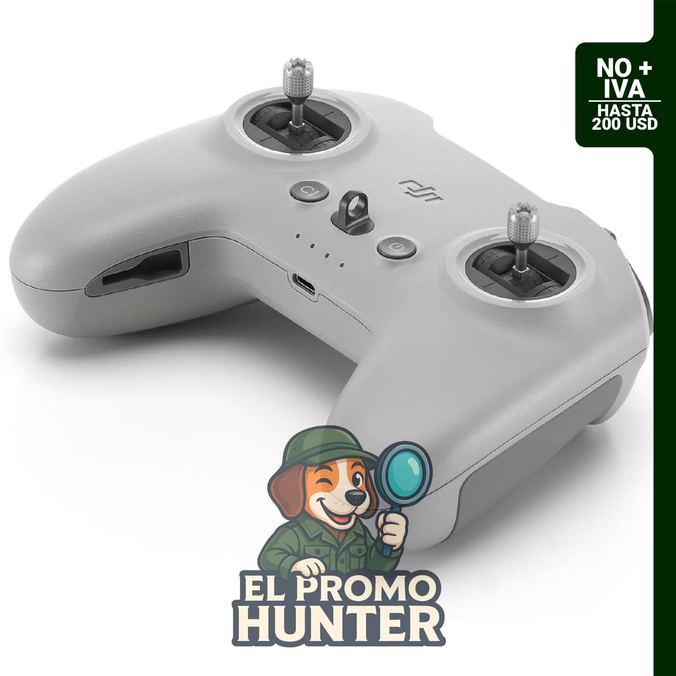 Mando a distancia DJI FPV 3 para vehículos a control remoto.