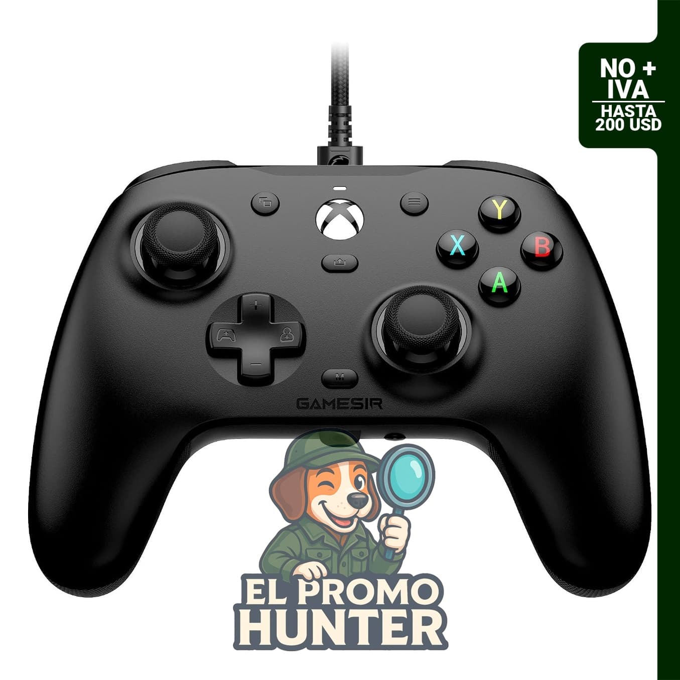 GameSir G7 HE Wired Xbox Controller, controlador con licencia oficial para Xbox Series X|S, Xbox One y PC.