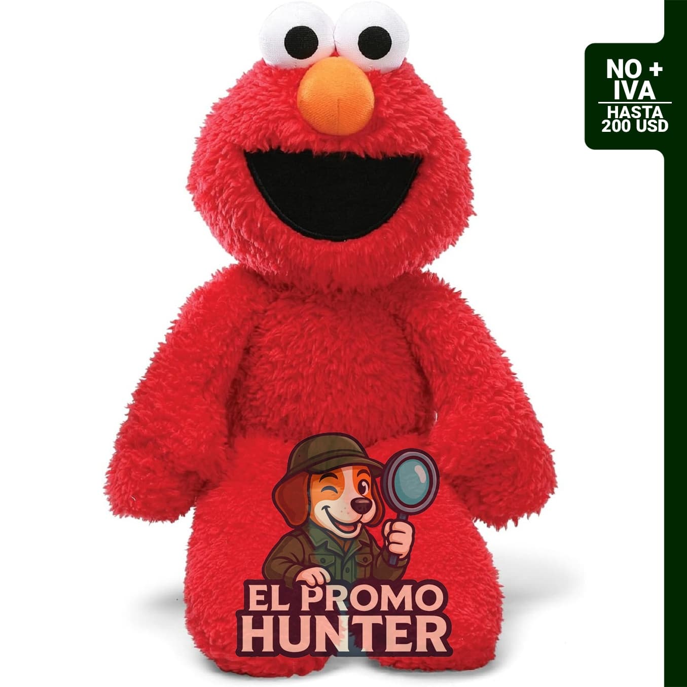 GUND Sesame Street Elmo Take Along Buddy, peluche de 33 cm.