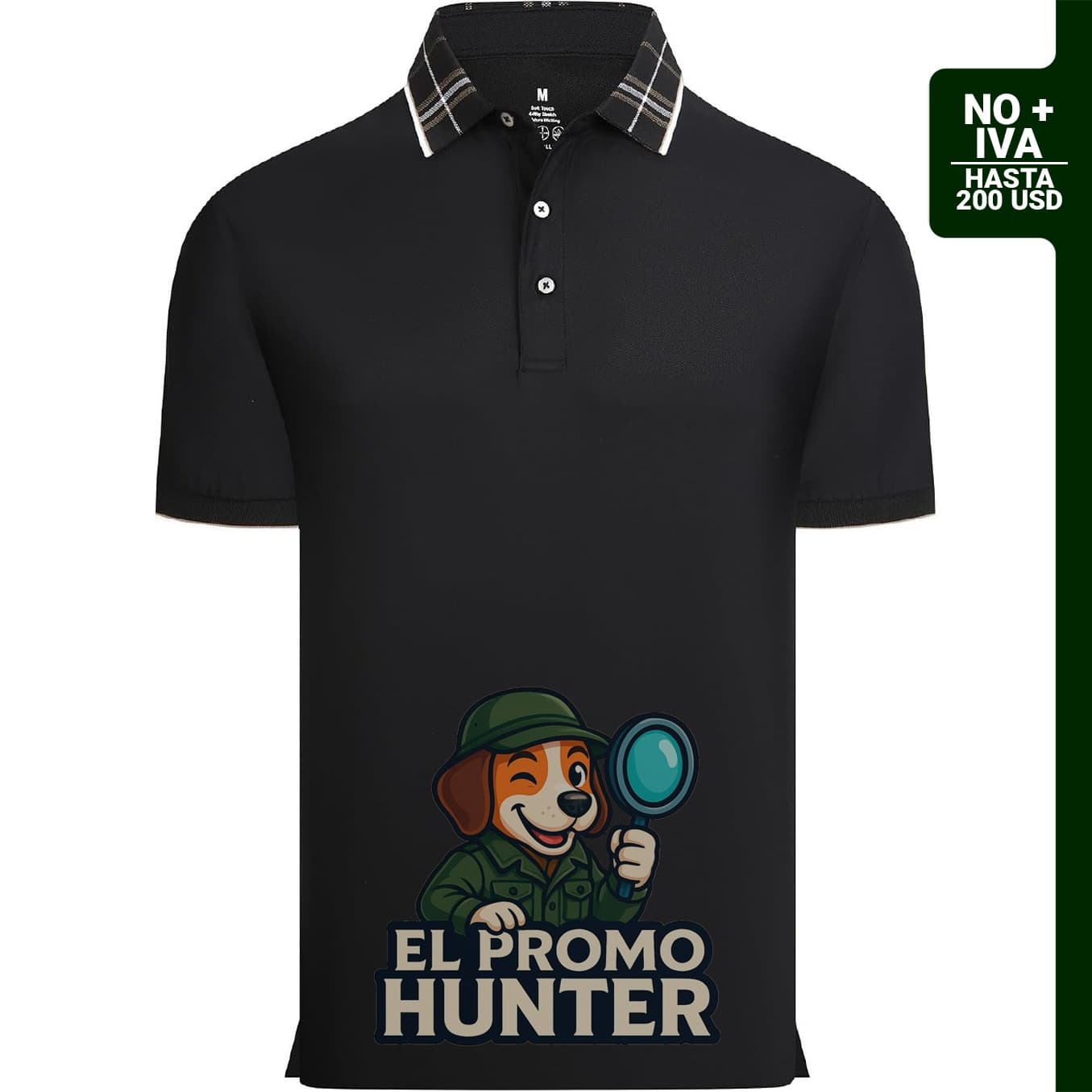 Camisa polo de golf para hombre Esabel.C con cierre, tejido elástico y tecnología de absorción de humedad.