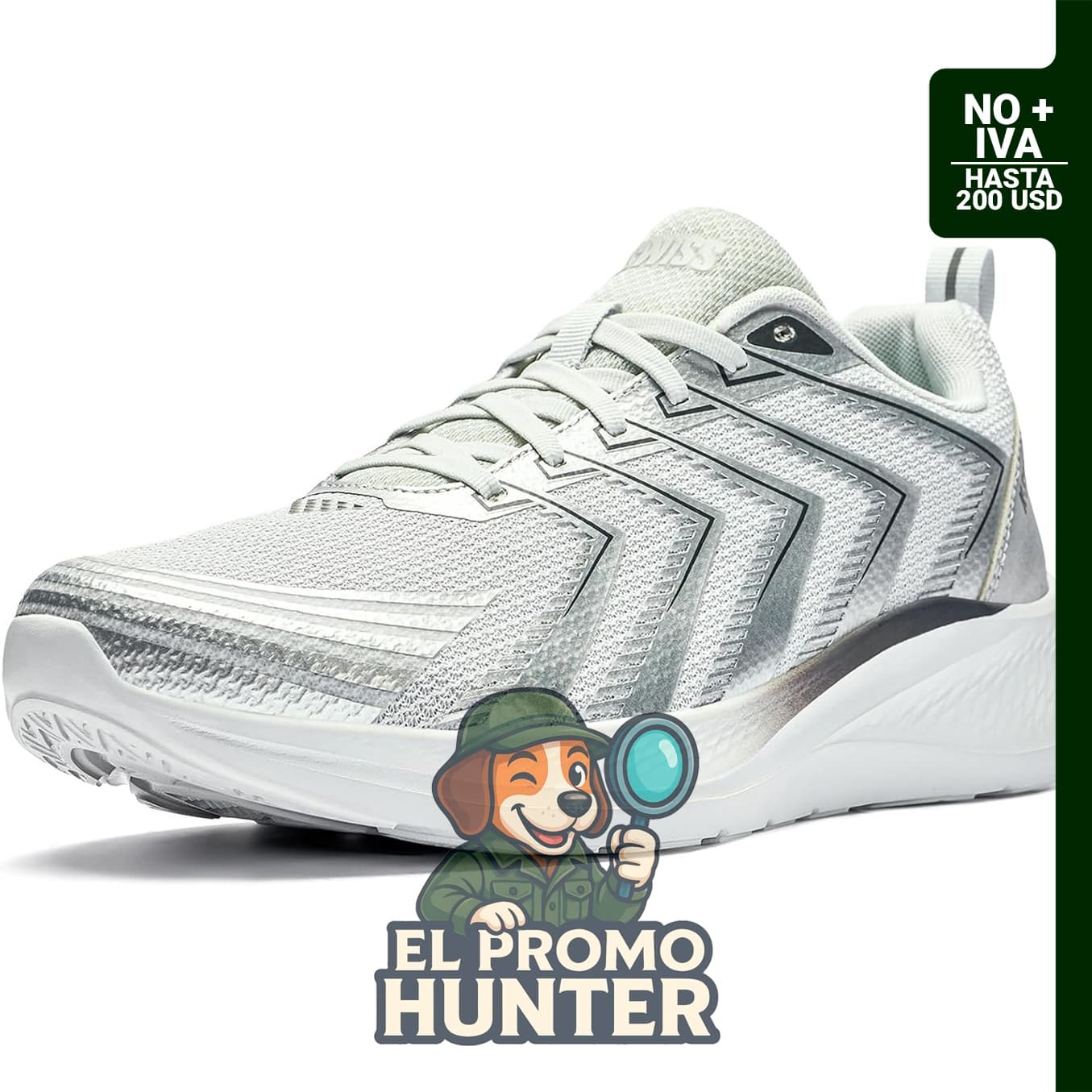 K-Swiss Tenis de correr suaves para hombre, ligeros, para entrenamiento cruzado y caminar.