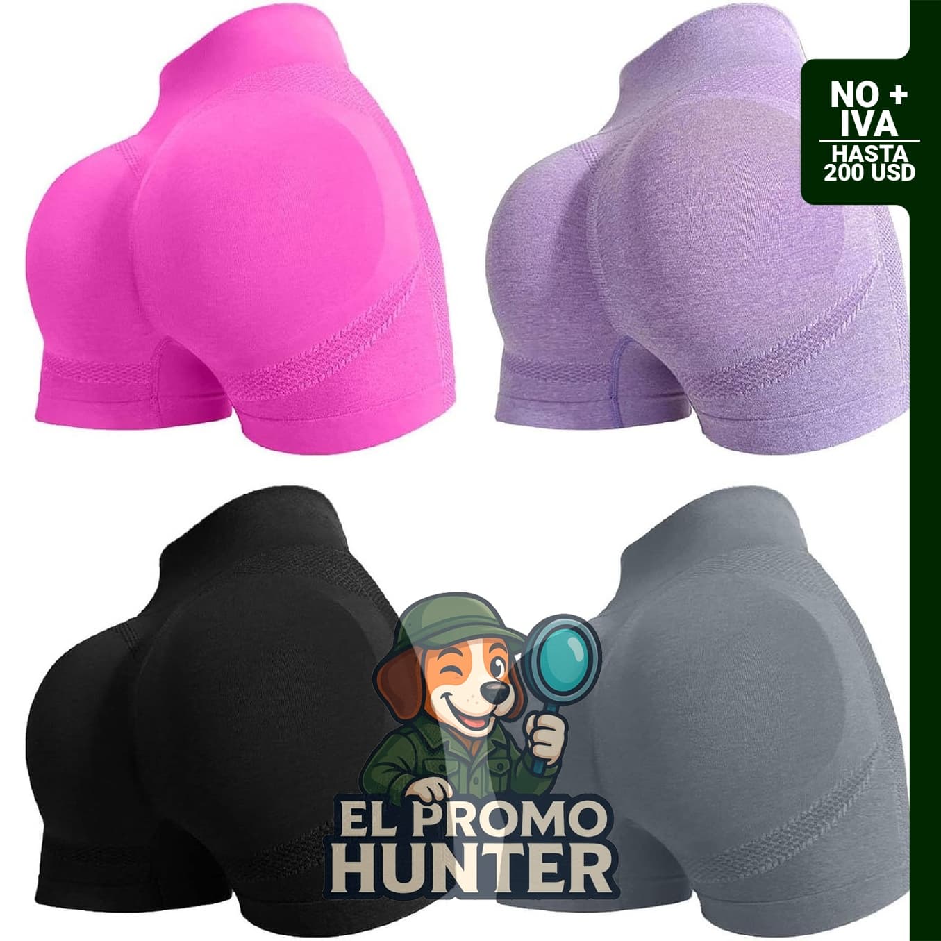 YOAKUKA Pantalones cortos de entrenamiento para mujer, sin costuras, fruncidos, cintura alta.
