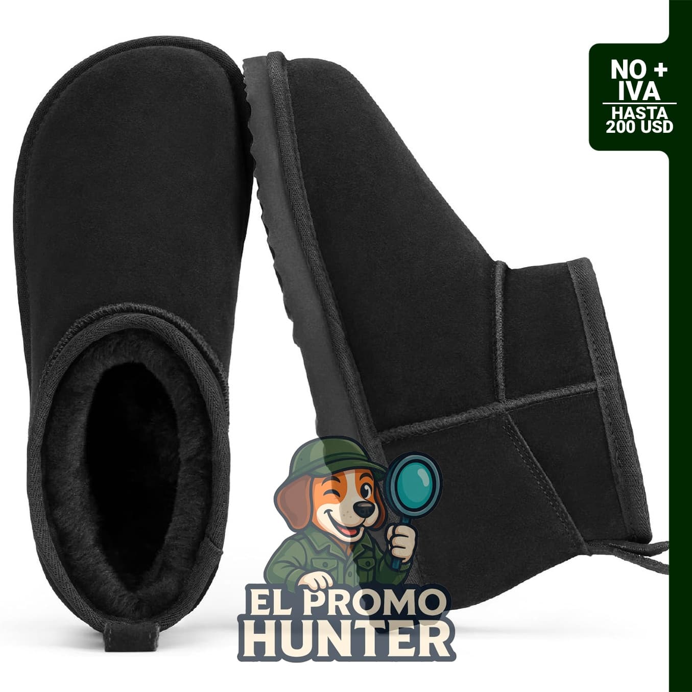DREAM PAIRS Botas de nieve de invierno para mujer - Botines clásicos.