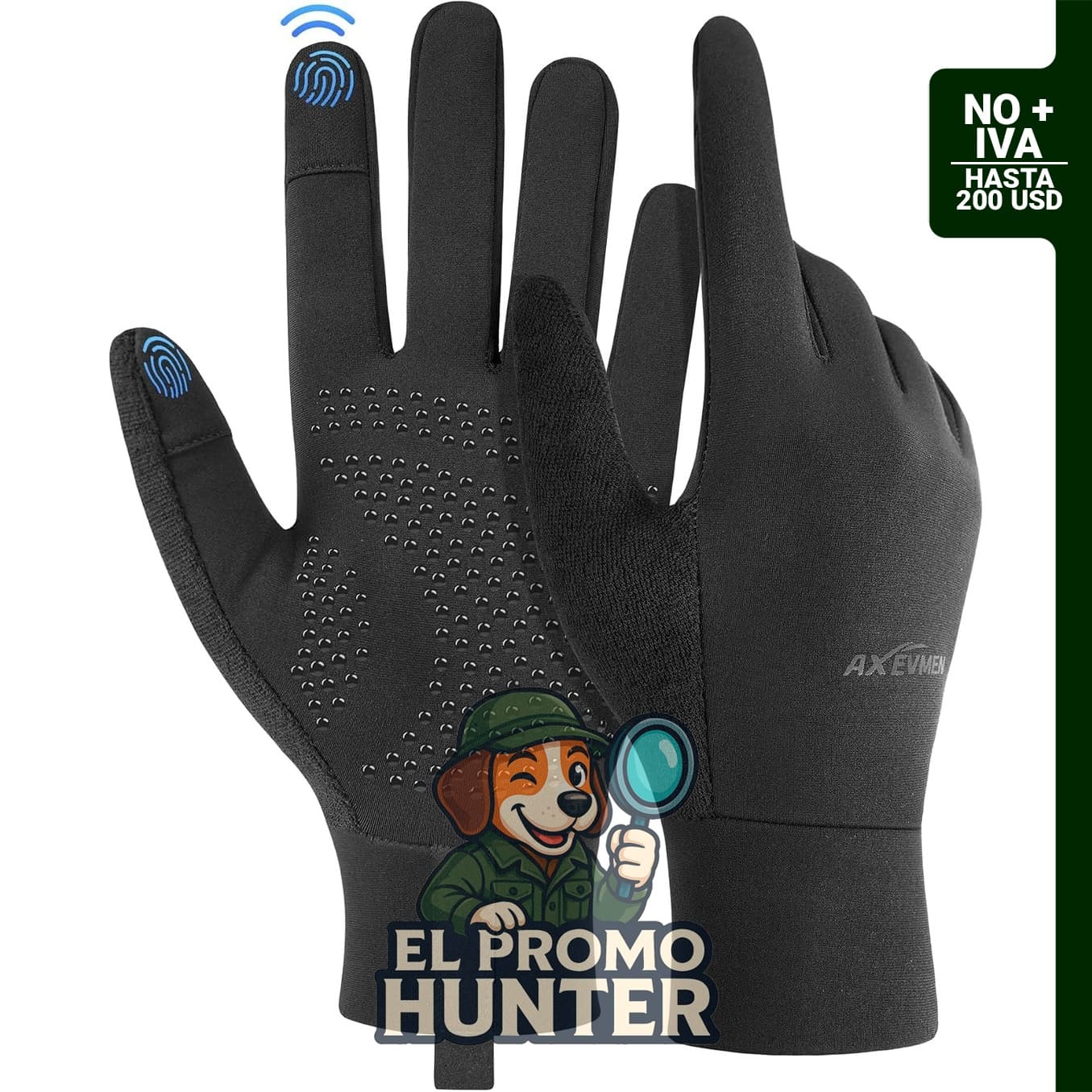 Guantes de ciclismo de invierno para hombres y mujeres.