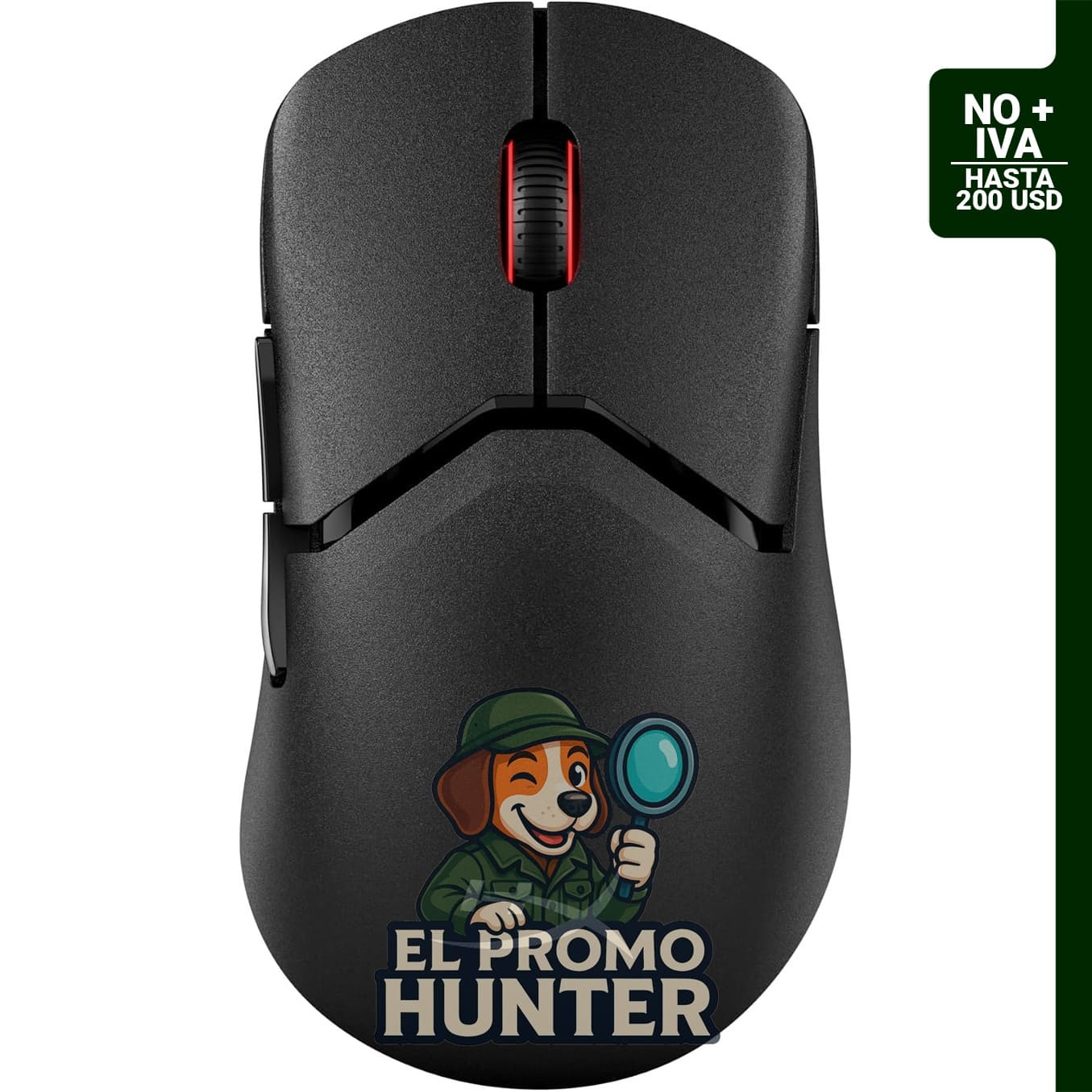 HyperX Pulsefire Saga Pro Ratón Inalámbrico para Juegos.