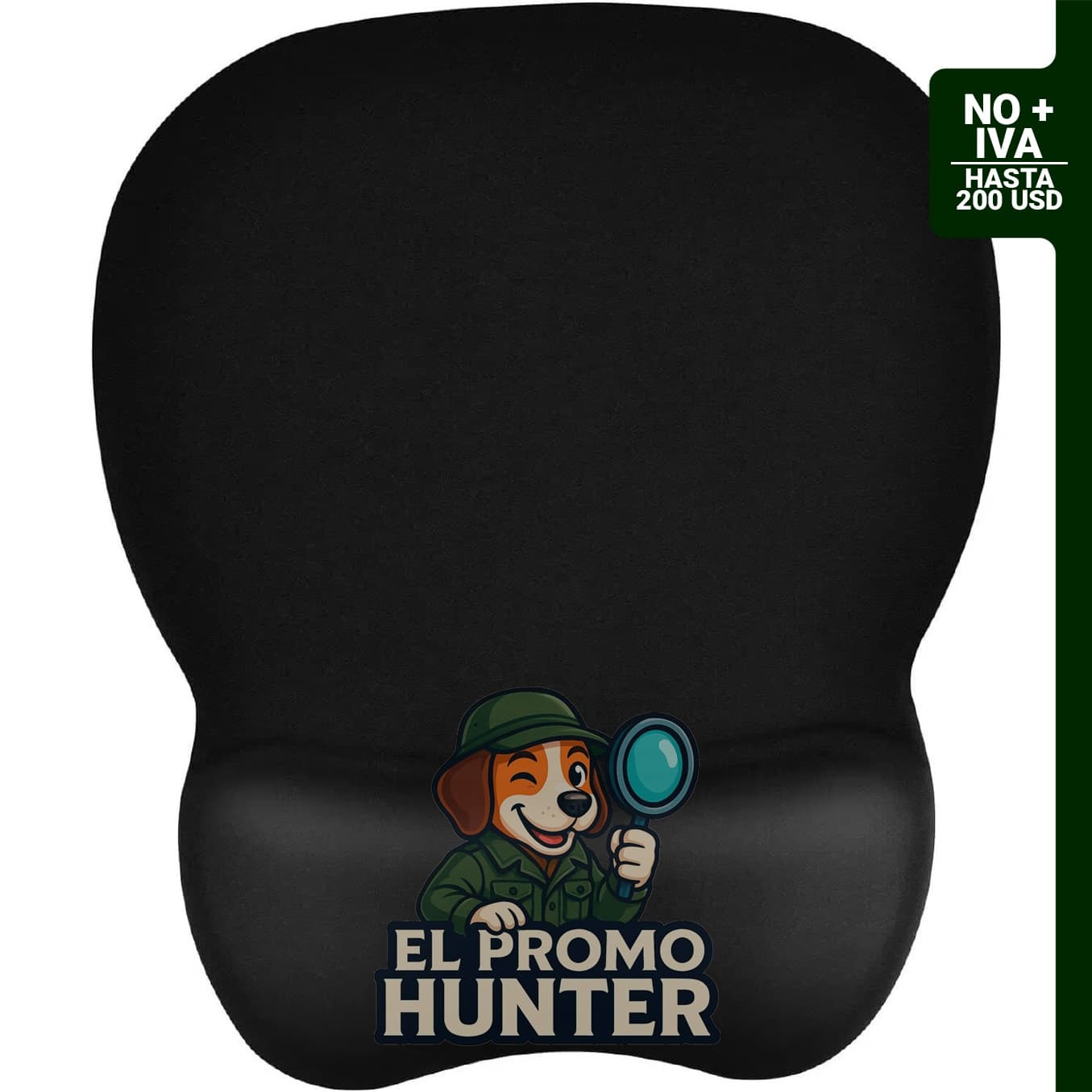 EooCoo alfombrilla ergonómica para mouse con soporte de muñeca y base antideslizante.