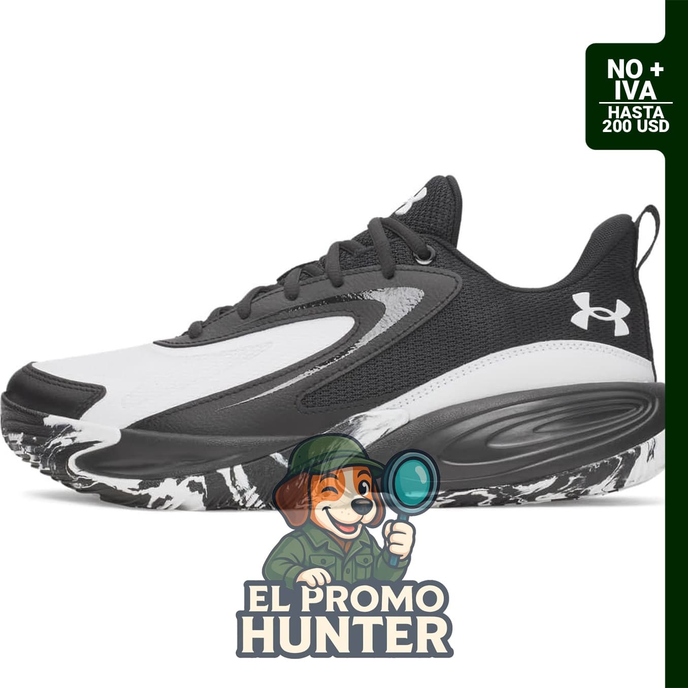 Under Armour Lockdown 8, zapatos de baloncesto para mujer.