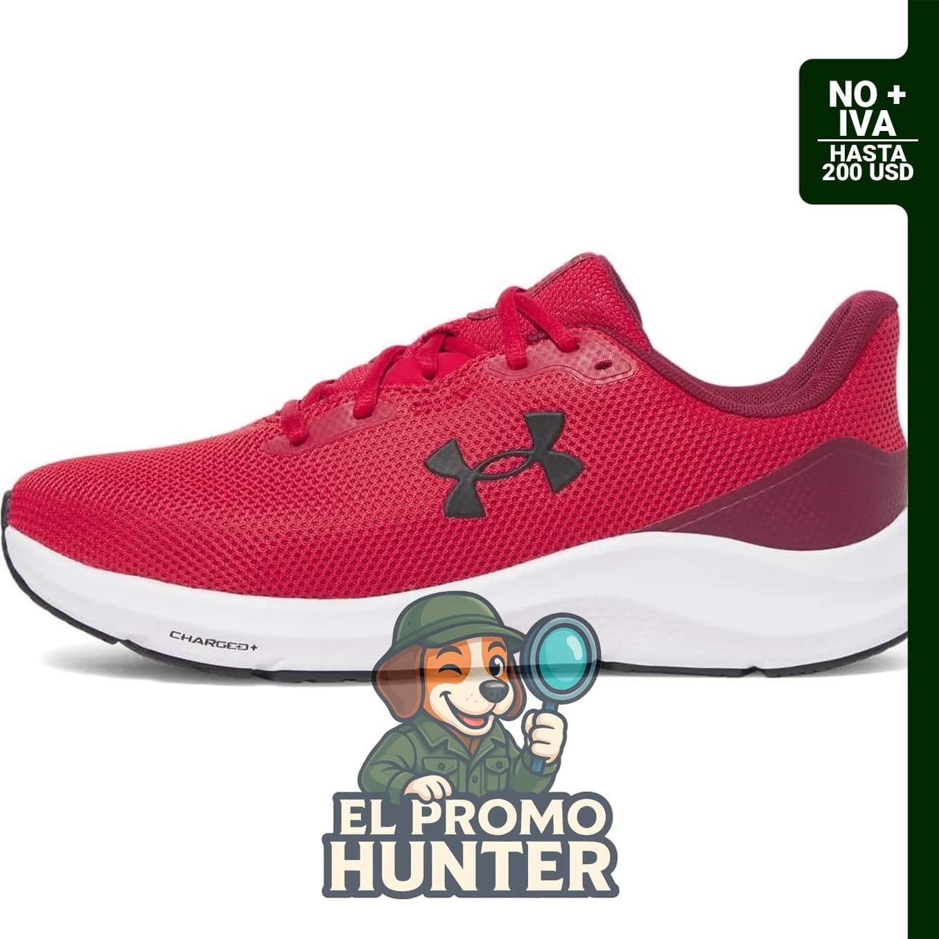 Under Armour Zapato deportivo Charged Pursuit 4 para hombre.