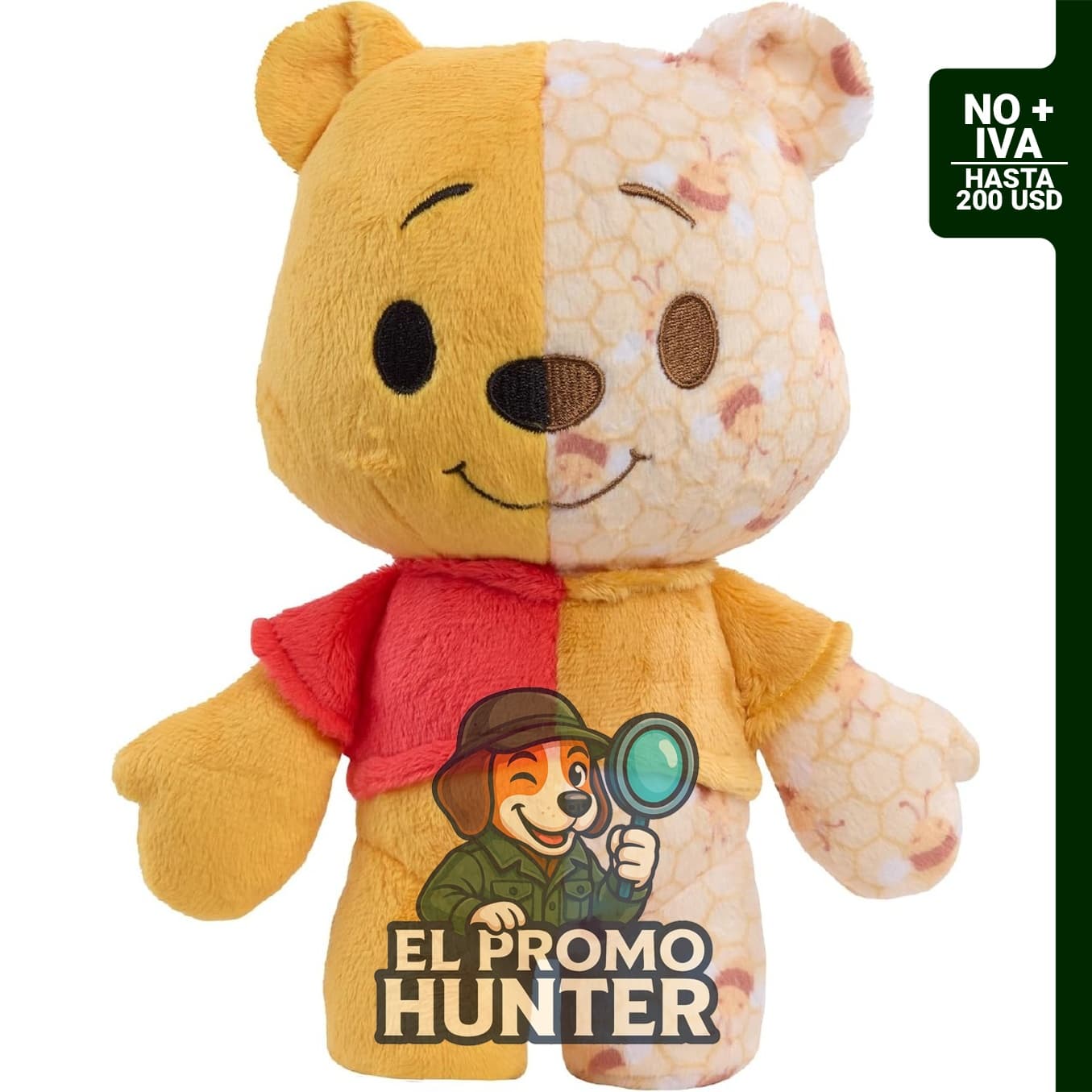 Disney Winnie the Pooh Remix'd - Juguete de peluche de 30 cm.