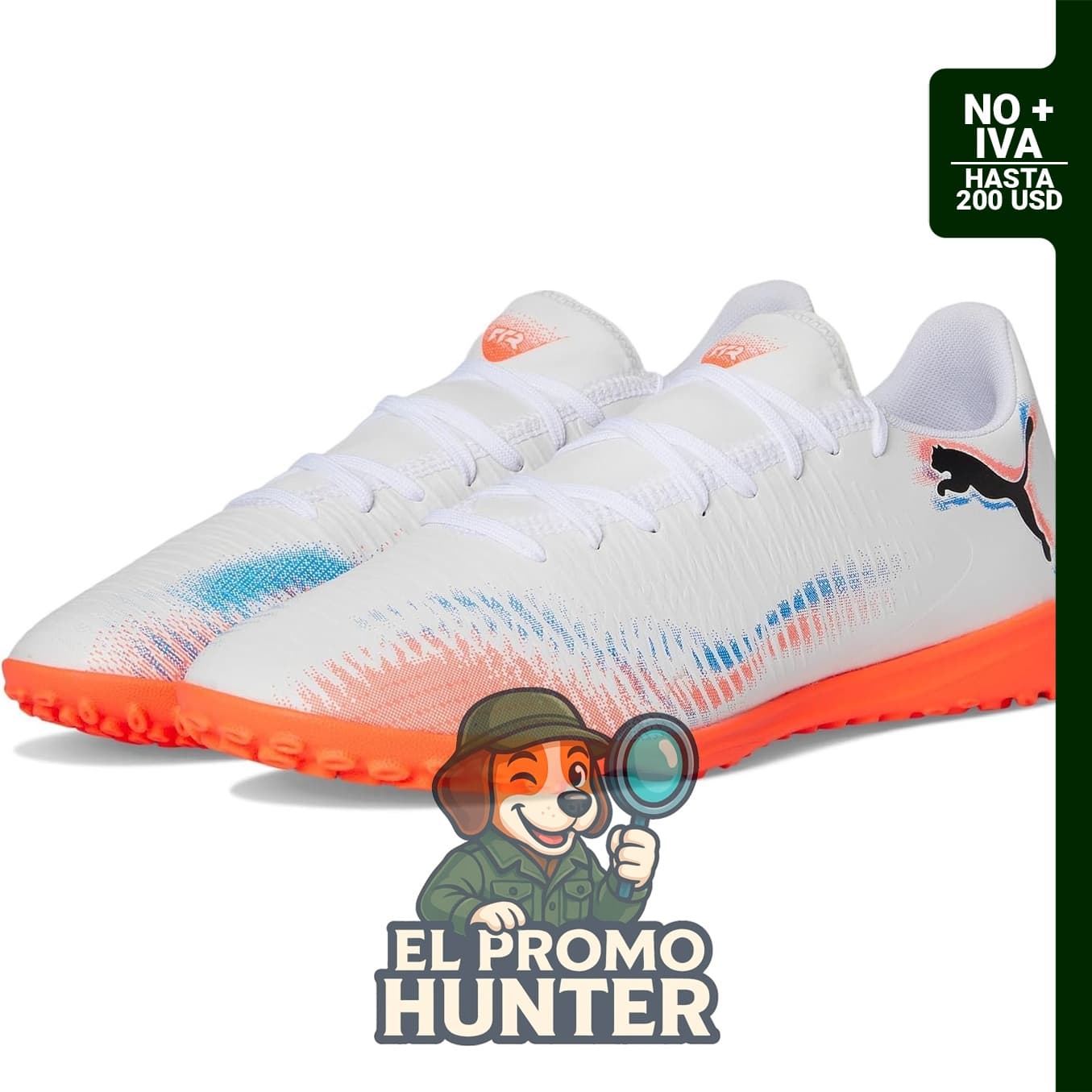 Botines de fútbol Puma Future 8 Play Turf Trainer para hombre.
