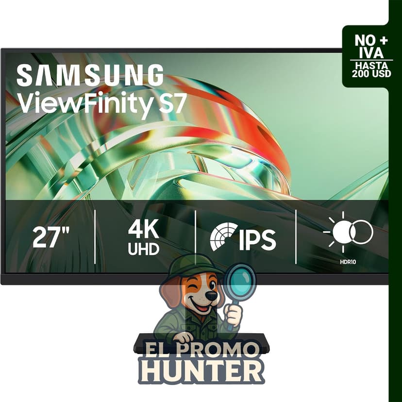 Samsung Monitor ViewFinity S7 (S71H) 4K UHD IPS HDR10.