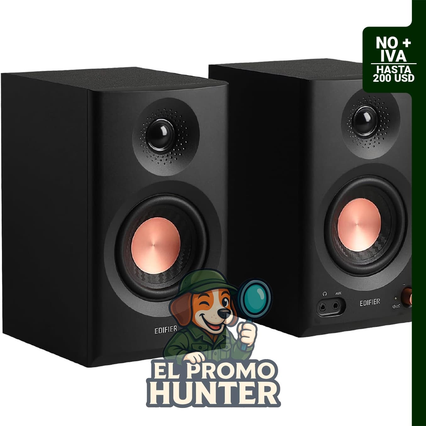 Edifier MR3, monitor de estudio activo con conectividad Bluetooth.