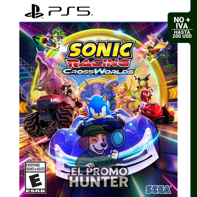 Sonic Racing: CrossWorlds Amazon Exclusive Edition para PlayStation 5.