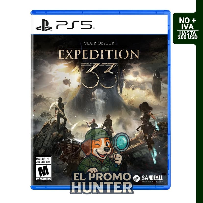Clair Obscur Expedition 33 para PS5, juego de aventura y exploración.