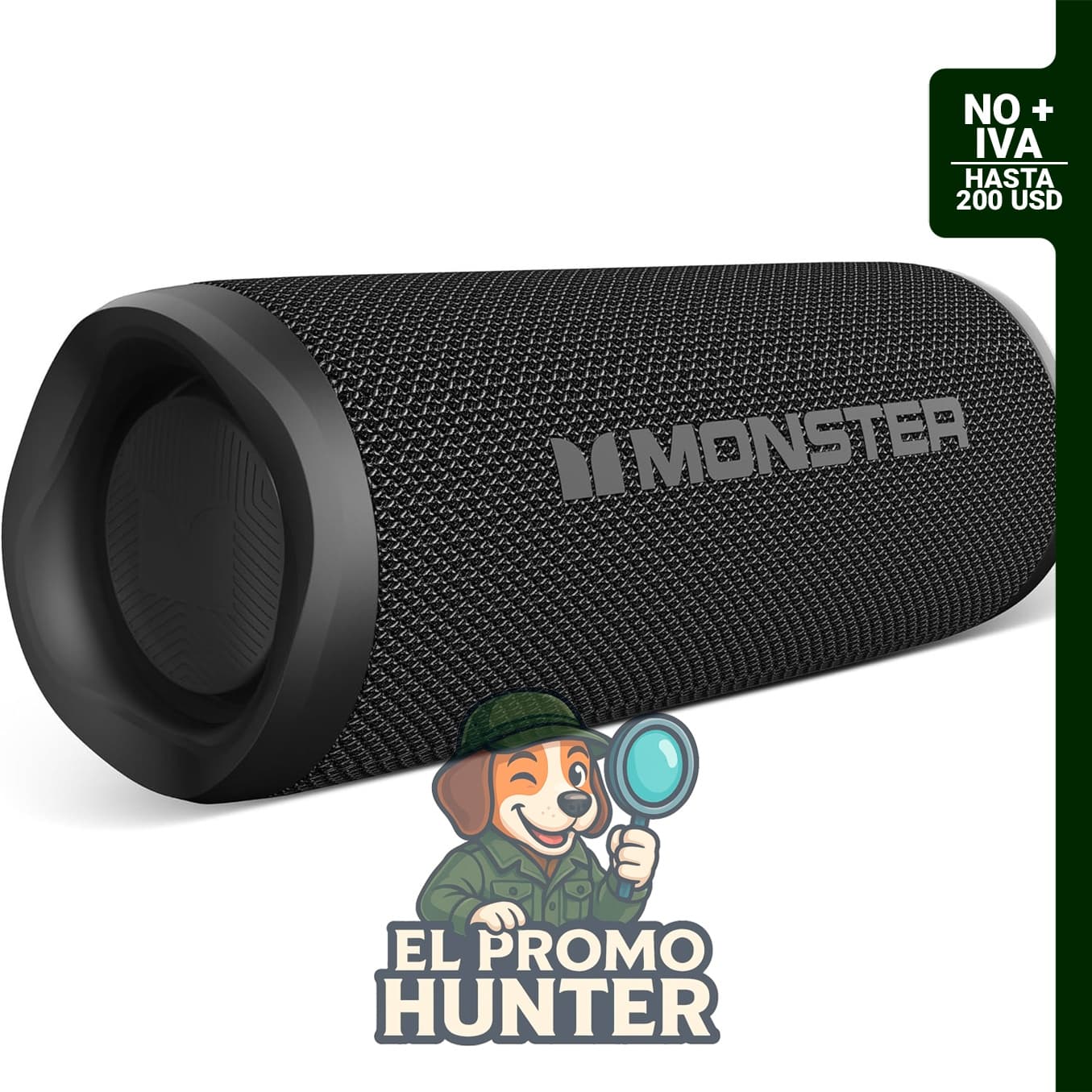 Monster Altavoz Bluetooth S620, altavoz portátil inalámbrico de 60 W, IPX8 impermeable, Bluetooth 5.4.