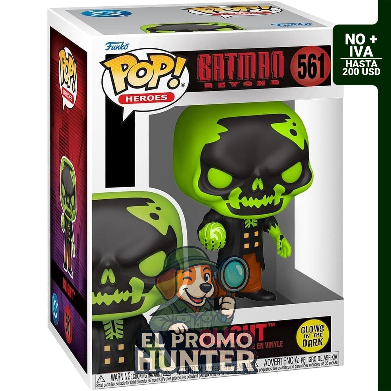 Funko POP! Plus: Batman Beyond - Blight, figura coleccionable.