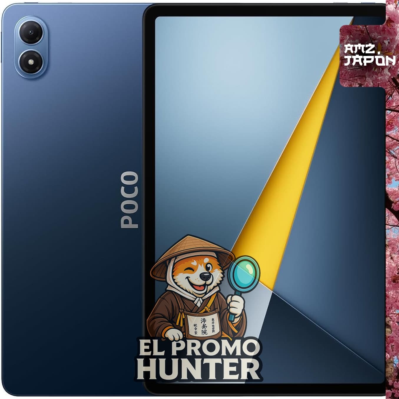 Xiaomi POCO Pad M1 Tablet, 8 GB RAM, 256 GB almacenamiento, pantalla de 12.1" (30.7 cm) 2.5K, 120 Hz.