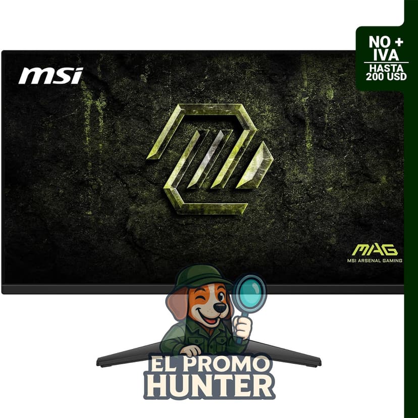 MSI MAG 275QF E20 - Monitor de 27" (68.6 cm) WQHD 2560 x 1440, 200Hz, 0.5ms, compatible con AMD FreeSync y NVIDIA G-SYNC.