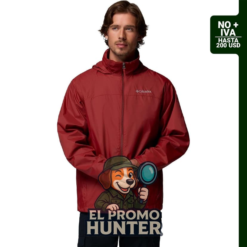 Chaqueta impermeable Columbia Glennaker Lake II para hombre.