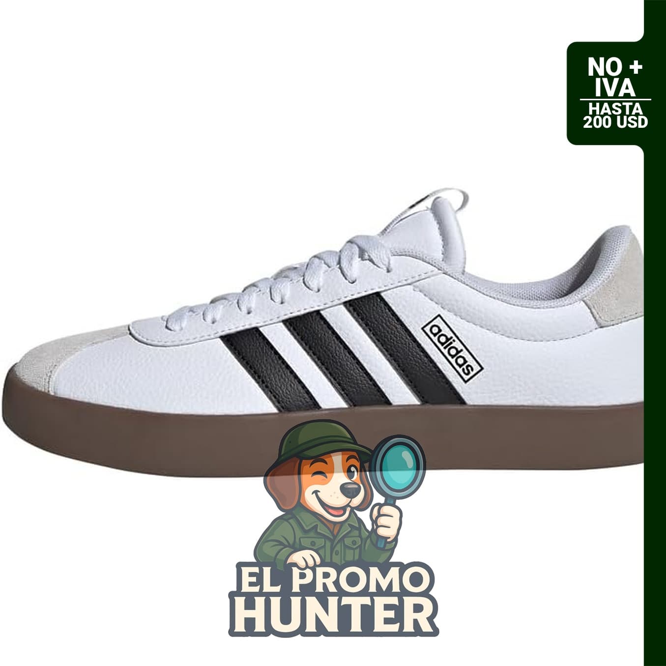 Zapatillas para skate adidas Vl Court 3.0 para hombre.