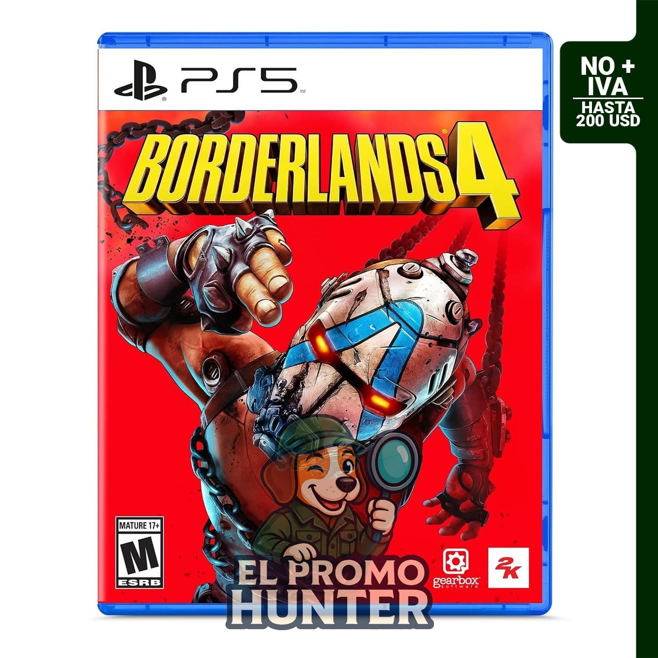 Borderlands 4 para PlayStation 5, videojuego de acción y aventura.