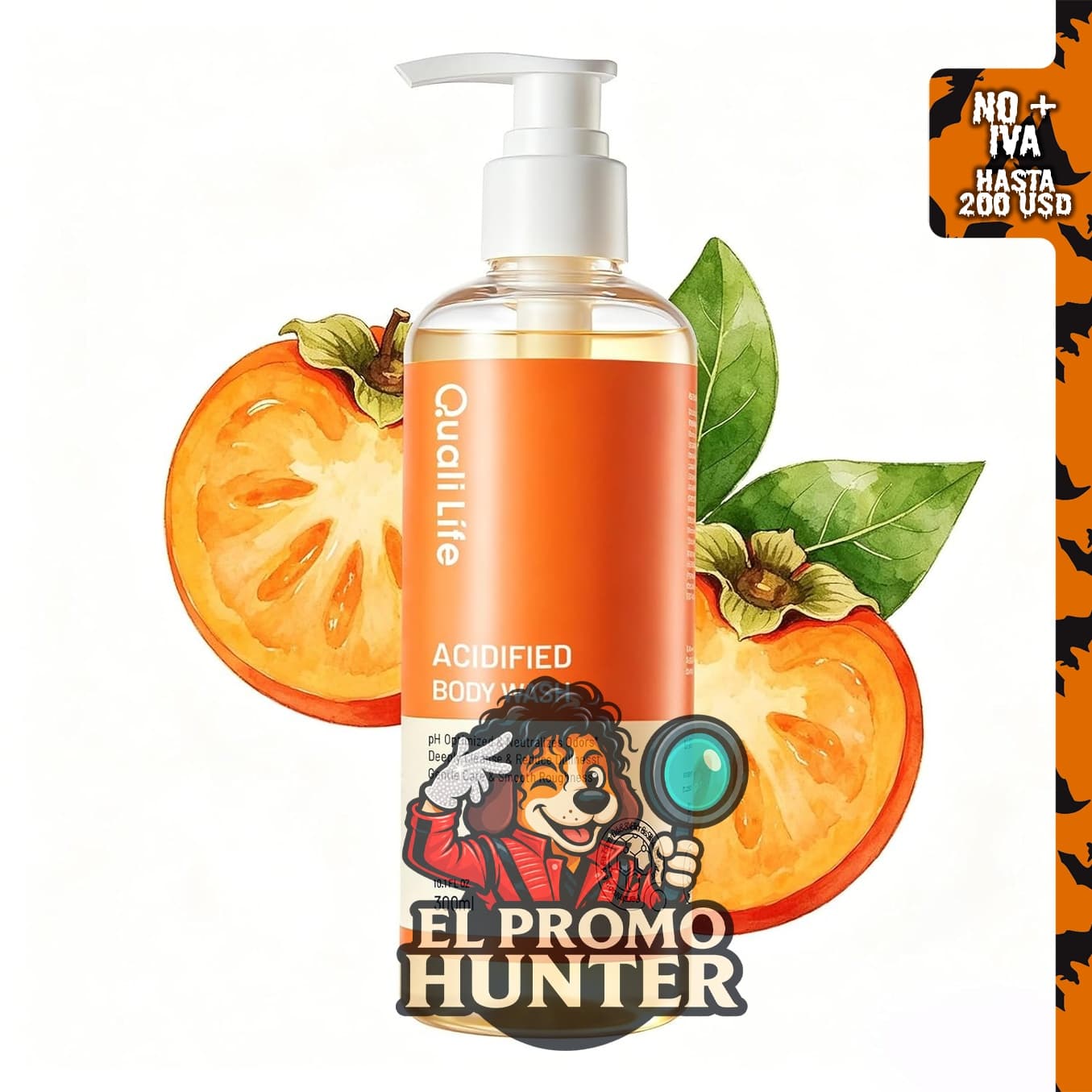 Gel de baño acidificado con control de olores y pH optimizado.