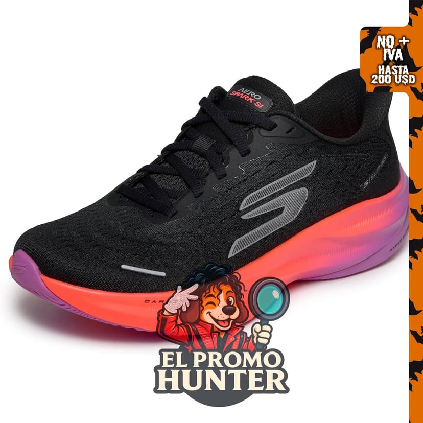 Skechers Zapatos sin cordones Aero Spark para mujer.