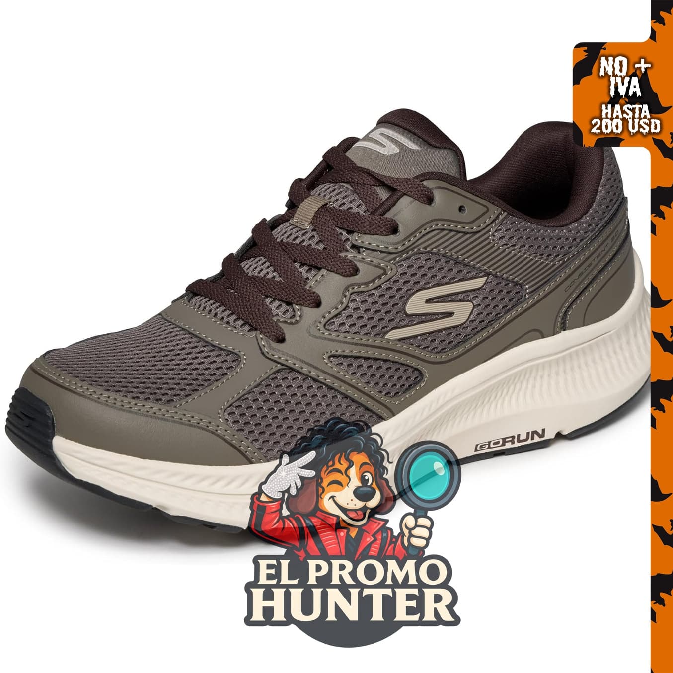 Skechers Go Run Consistent 2.0 Mapleton para hombre, calzado deportivo.