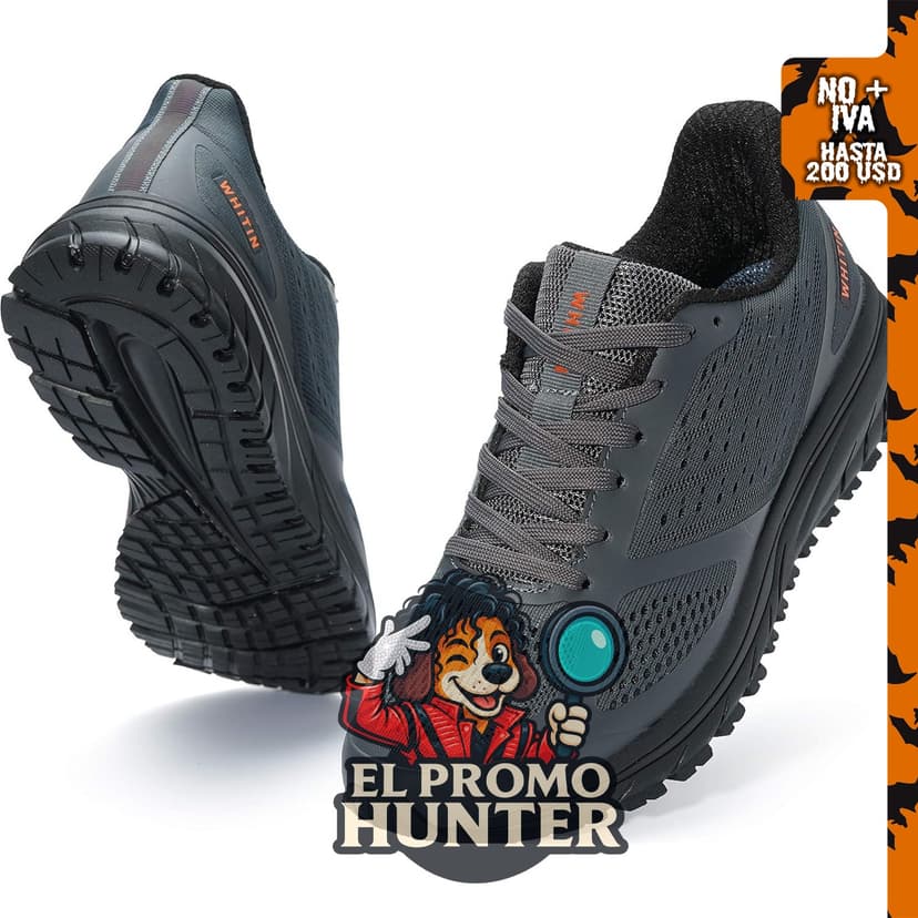 Joomra Whitin – Zapatos deportivos para hombre, diseño ligero y con soporte, talla 8.5.
