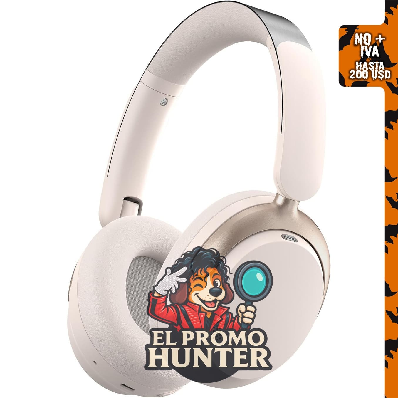 Monster Persona 3rd ANC Auriculares inalámbricos Bluetooth 5.4 con cancelación activa de ruido y 6 micrófonos.