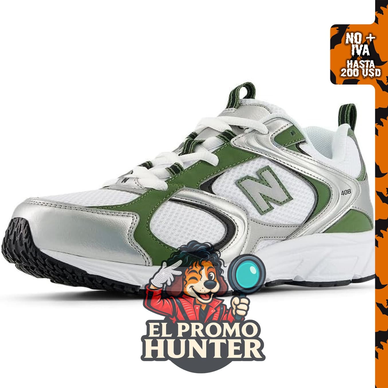New Balance Unisex Adulto 408, zapato deportivo.