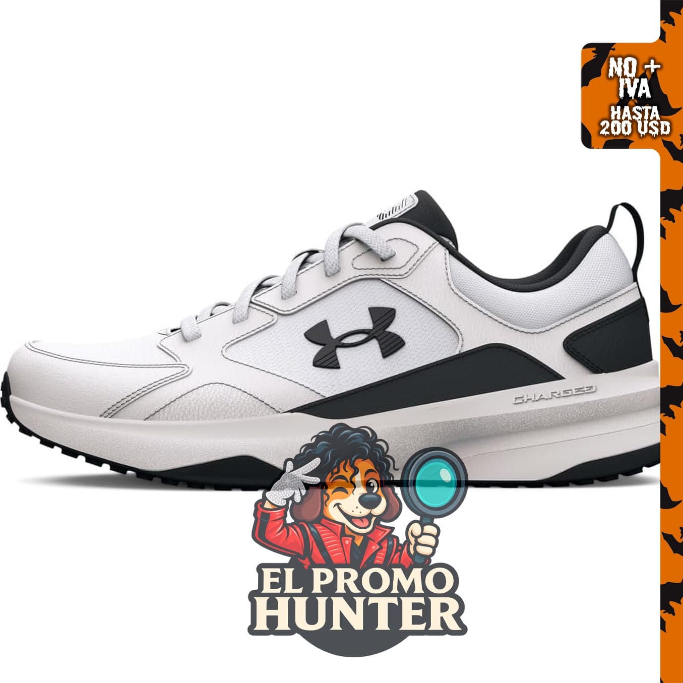 Under Armour Zapatos Charged Edge para hombre, diseñados para ofrecer soporte y comodidad.