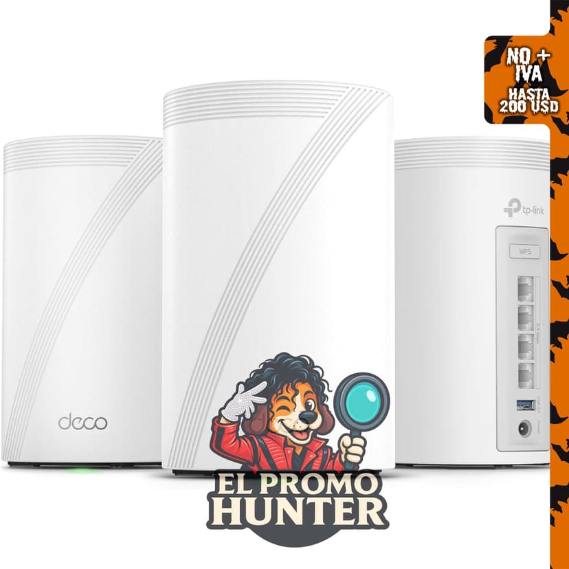 Deco 7 Pro Tri-Band WiFi 7 BE10000, sistema de malla para redes en el hogar.