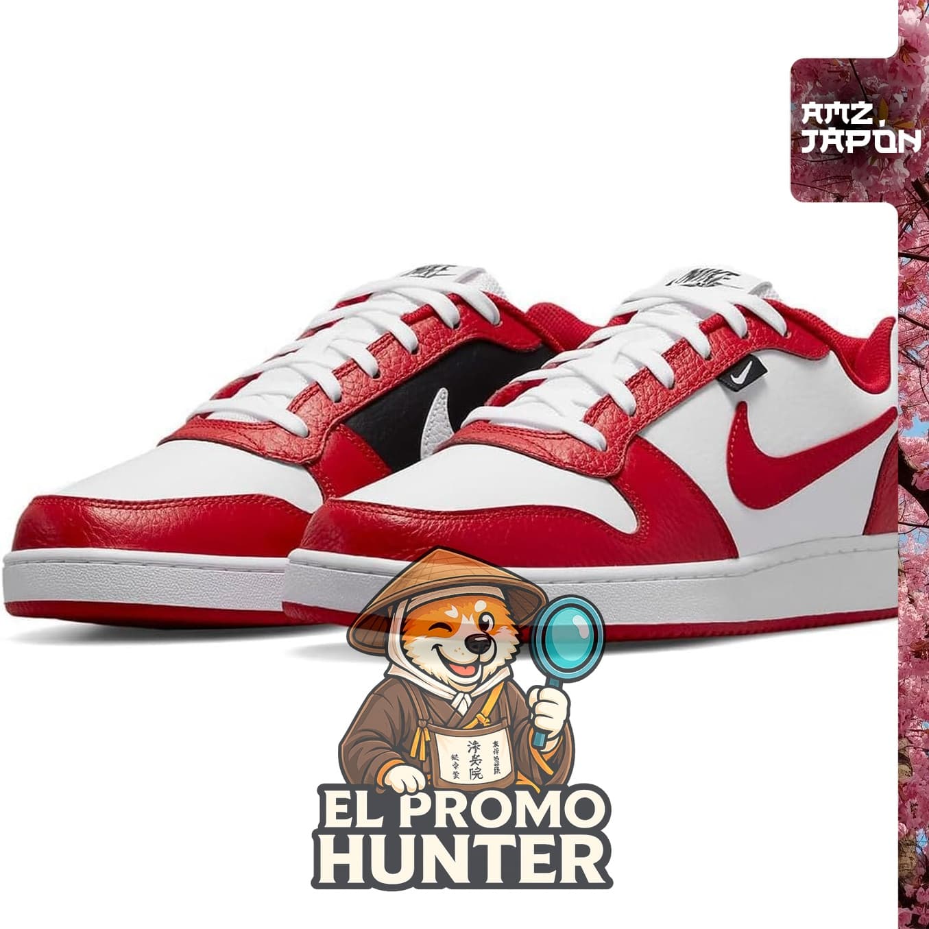Nike Ebernon Low Premium EBERNON LOW PRM White/Black/University Red AQ1774-101, calzado deportivo.