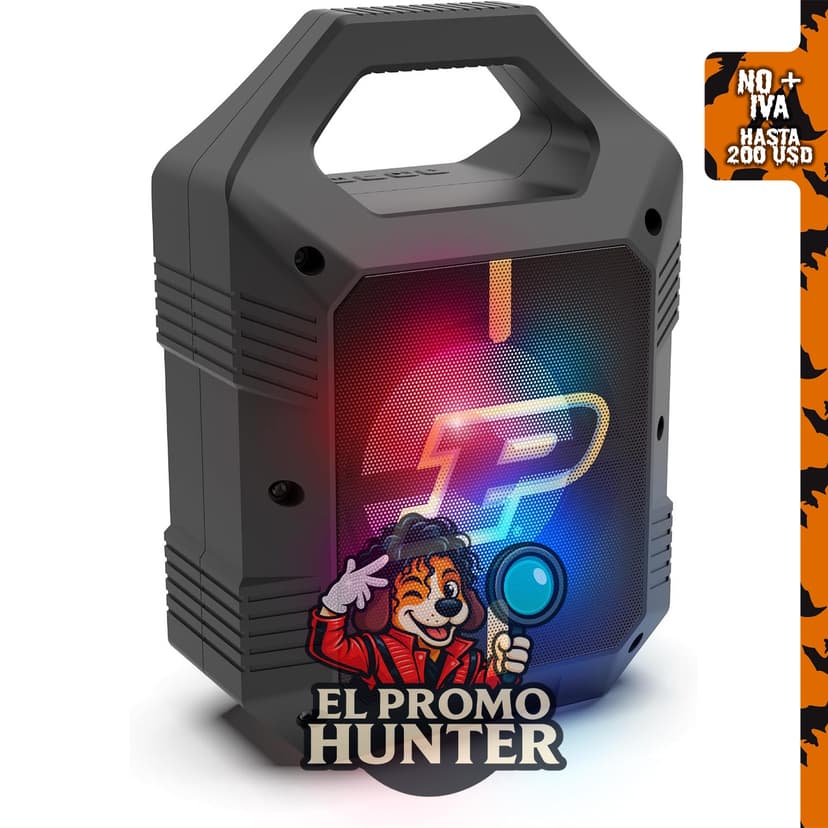SOAR NCAA ShockBox XL - Altavoz inalámbrico Bluetooth.
