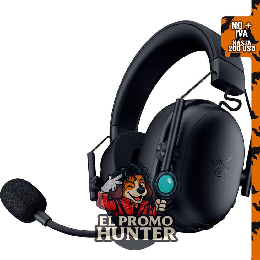 Razer BlackShark V3 X HyperSpeed, auriculares inalámbricos para juegos.