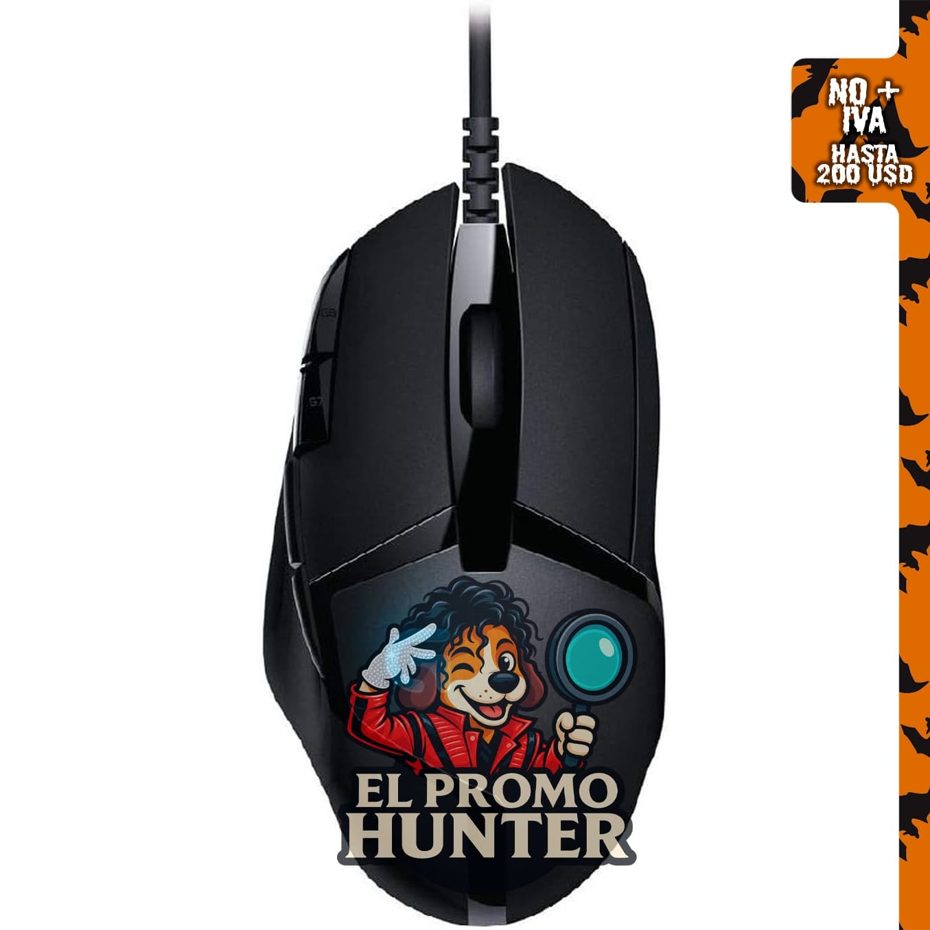 Logitech G402 Hyperion Fury FPS, ratón para juegos con sensor óptico y diseño ergonómico.
